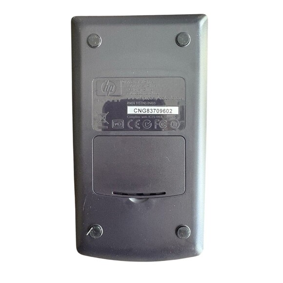 HP 10bII Financial Calculator Black Tested and Works Great New Batteries - Picture 4 of 7